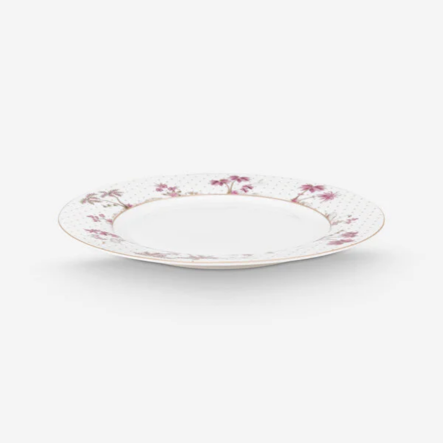 Jolie Pembe Yemek Tabağı 26.5 cm
