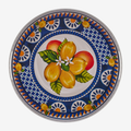Portofino Mavi Melamin Limon Buketi Tepsi 40cm