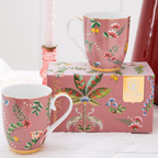 La Majorelle İkili Pembe Büyük Mug Seti 350 ml.