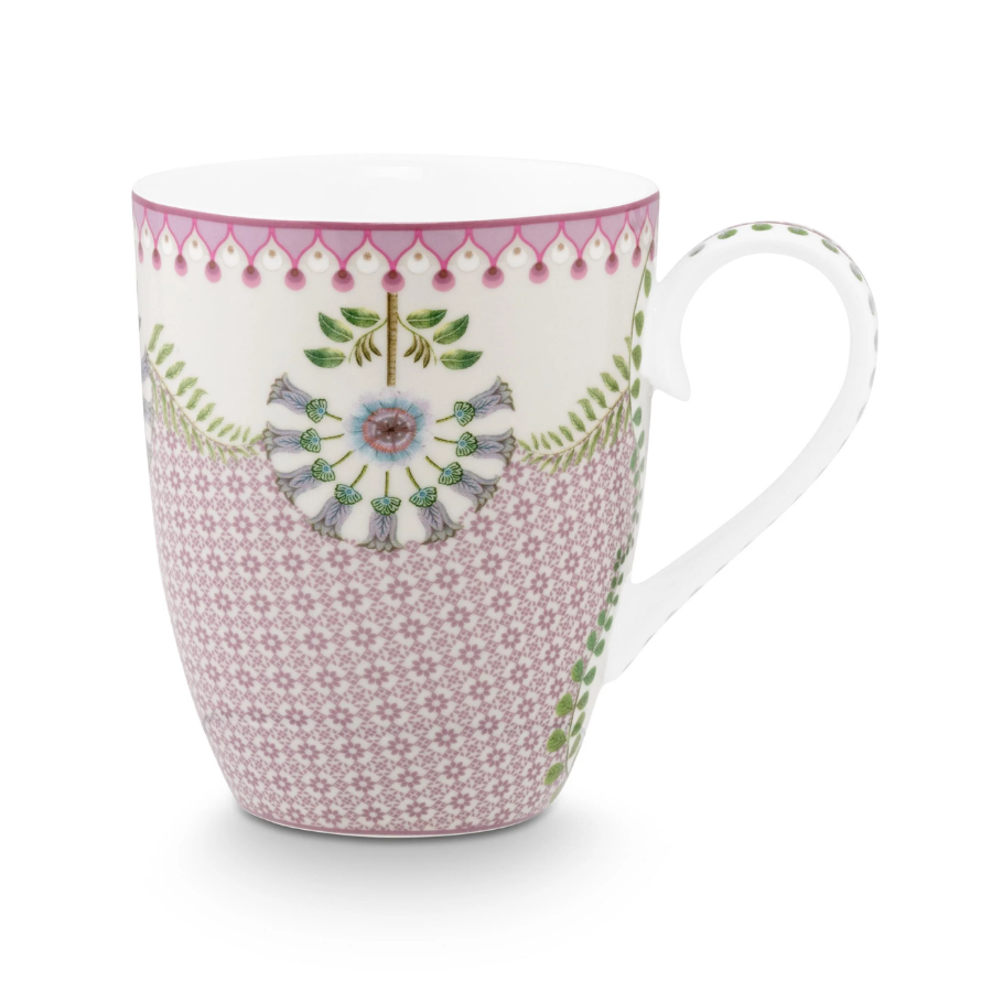 Lily & Lotus Desenli Büyük Mug 350 ml.