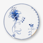 Beyaz Porselen Kahvaltı Tabağı 23 Cm Blue Bird