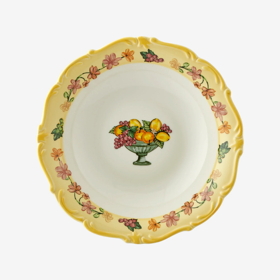 Chiara Alessi İl Sogno Sarı Çukur Tabak 21,5 cm
