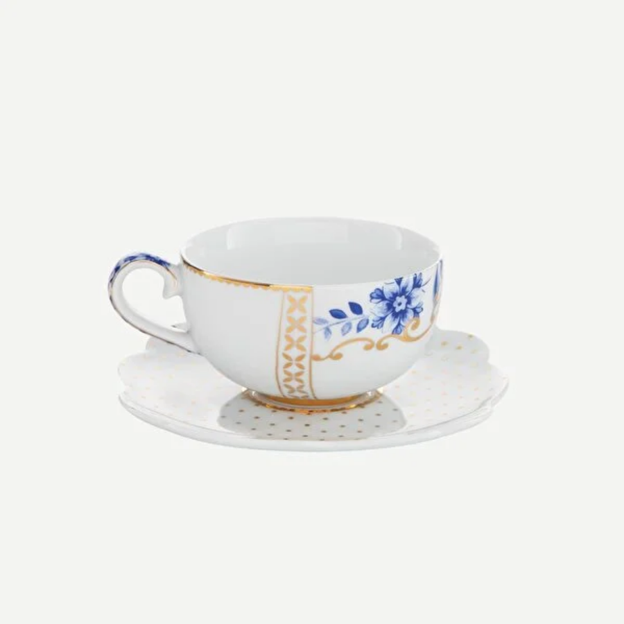 Royal Beyaz / Altın Renkli Kahve Fincanı 125 ml