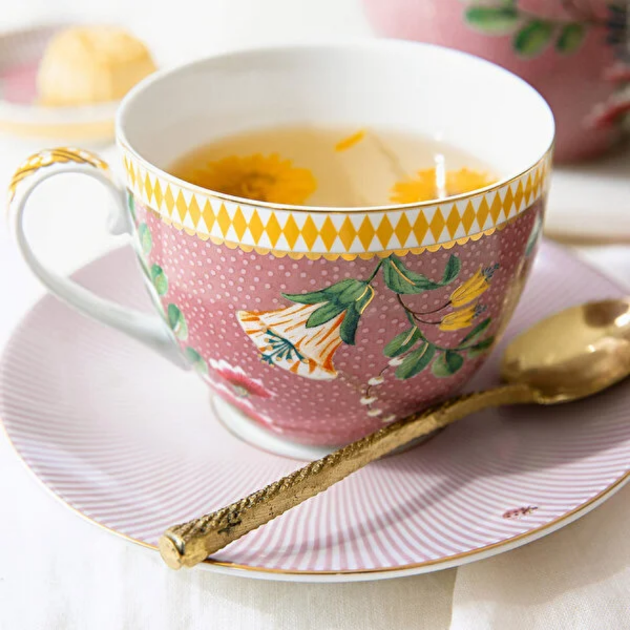 La Majorelle İkili Pembe Çay Fincanı Seti 280 ml.