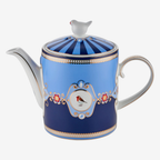 Mavi Porselen Demlik 1300 Ml Love Birds