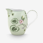 Yeşil Porselen Sütlük Lily & Lotus
