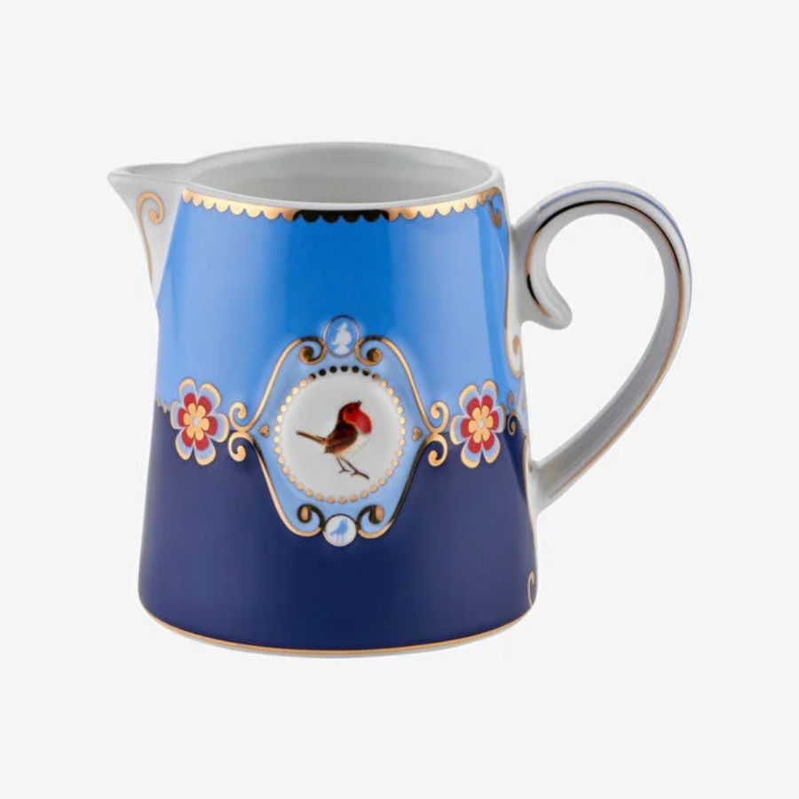 Mavi Porselen Sütlük 270 Ml Love Birds