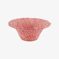 Maria Flor Çiçekli Pembe Kase 16 cm