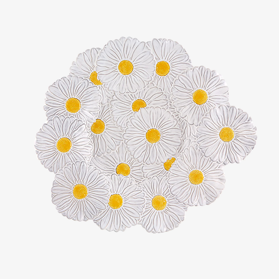 Maria Flor Çiçekli Sunum Tabağı 47 cm