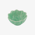 Flora Çiçek Formlu Yeşil Kase 12 cm