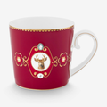 Love Birds Kırmızı Geyikli Küçük Mug 150 ml