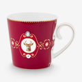 Love Birds Kırmızı Geyikli Büyük Mug 250 ml