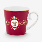 Love Birds Kırmızı Geyikli Büyük Mug 250 ml