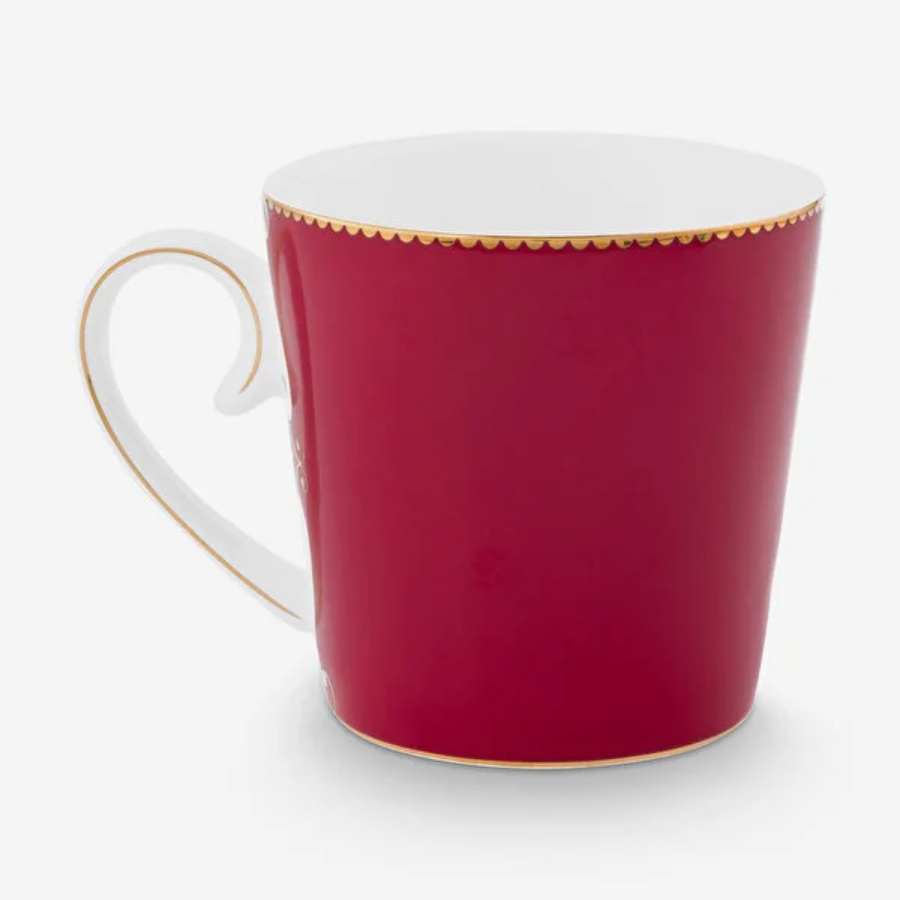 Love Birds Kırmızı Geyikli Büyük Mug 250 ml