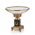 Ramones cam kaseli brass dekoratif 33x33x31 1TR-26902B