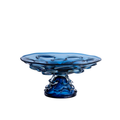 Petal teal bowl 33x33x17 cm