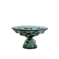 Petal dark green bowl 33x33x17 cm