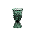 Petal teal vase 22x22x38 cm