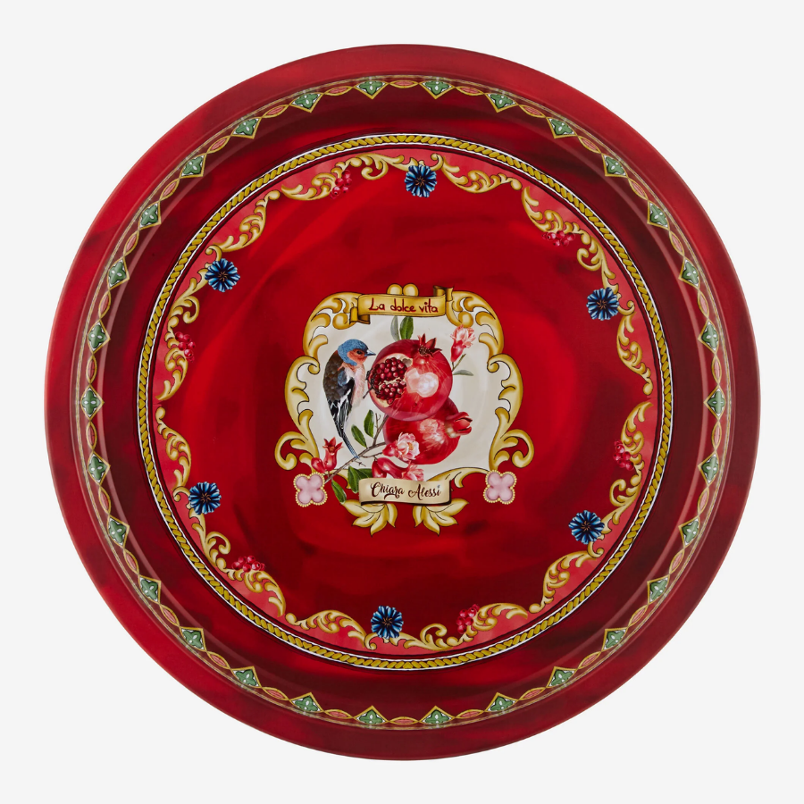Dolce Vita 34 cm Yuvarlak Servis Tepsisi