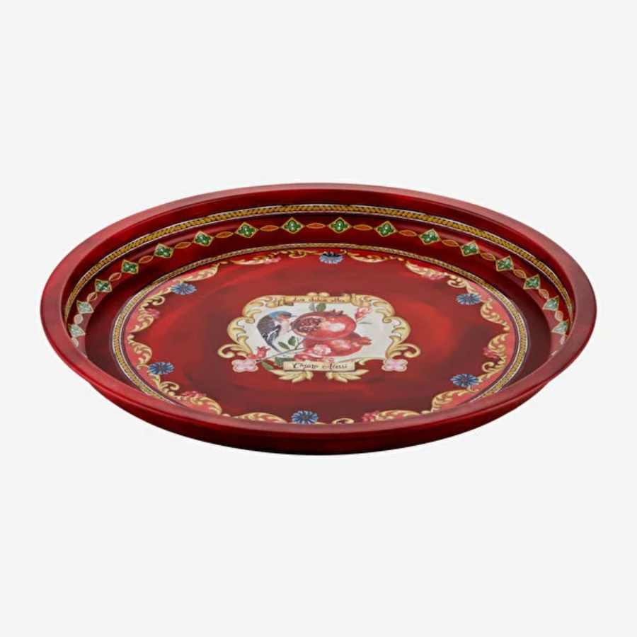 Dolce Vita 34 cm Yuvarlak Servis Tepsisi