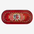 La Dolce Vita 37 cm Oval Kahve Sunum Tepsi