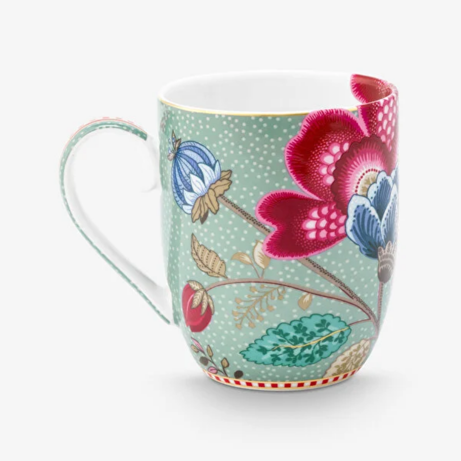 Fantasy Blooming Tales Mavi Küçük Mug 145 ml