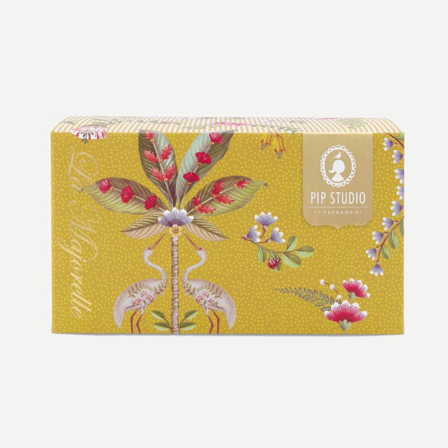 La Majorelle İkili Sarı Kahve Fincanı Seti 120 ml.