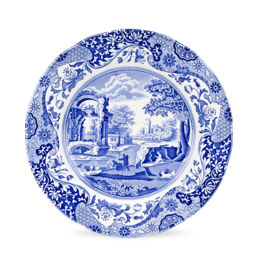 Spode Rw.Blı.0100 Blue Italıan 27 Cm Yemek Tabağı