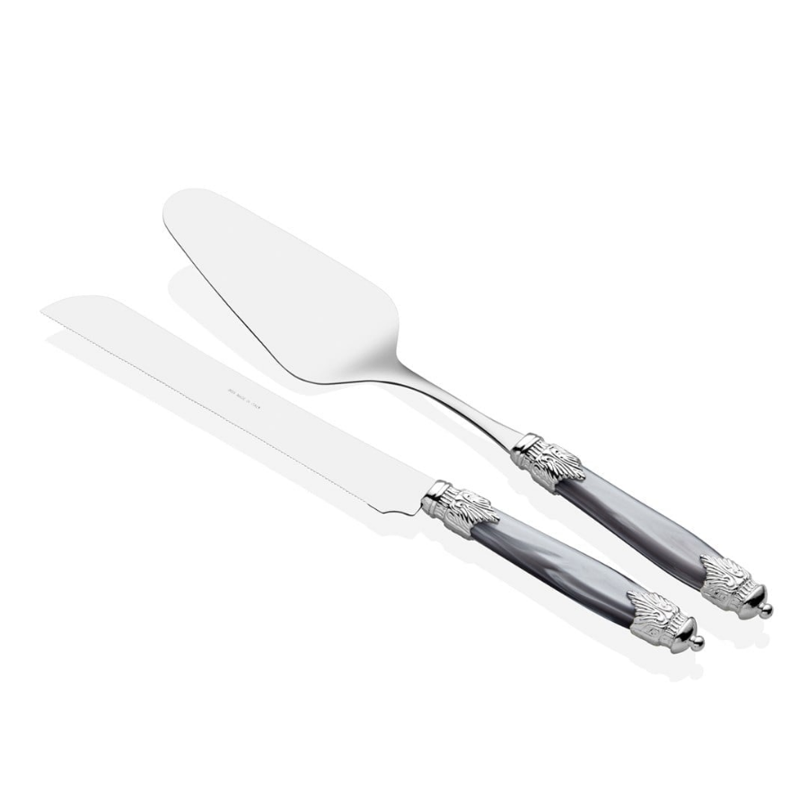 Rivadossi sandro Arianna Chrome Gri Pasta Servis Seti