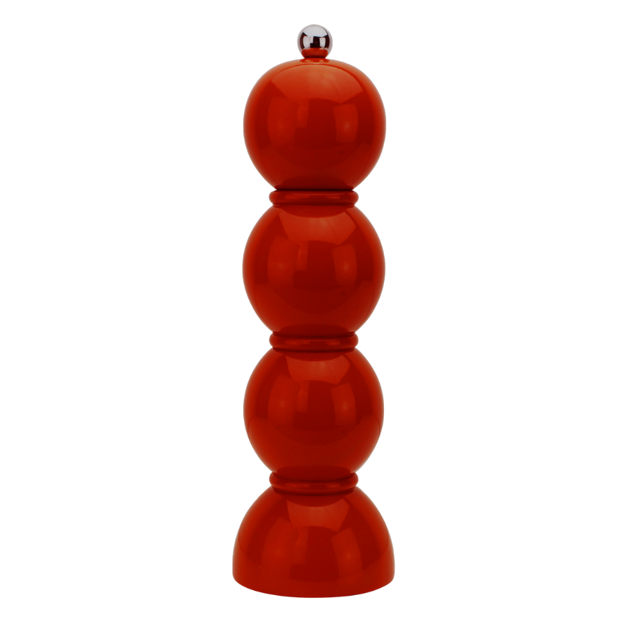 Addison Ross GR1015 24cm Bobbin Kırmızı Tuz ve Karabiber Değirmeni