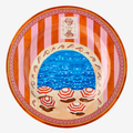 Cote D'Azur Turuncu Yemek Tabağı 28cm