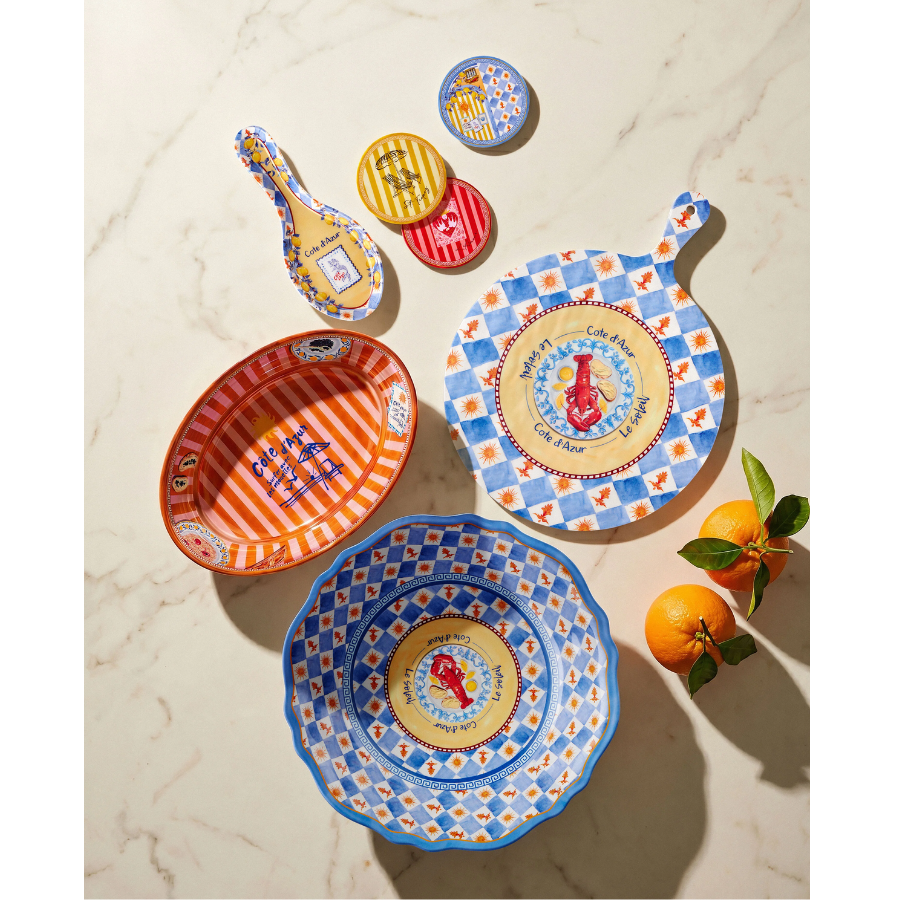 Cote D'Azur Oval Servis Kasesi 33cm