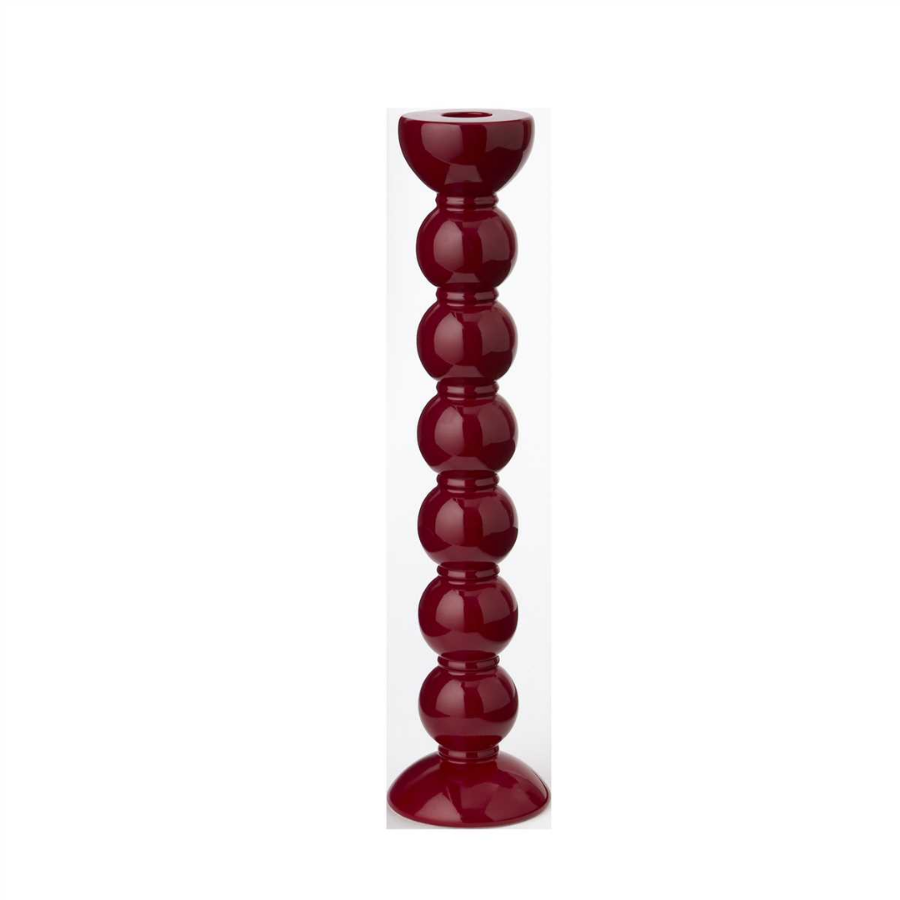 Addison Ross GR1215 33cm Bobbin Cherry Dekoratif Şamdan