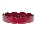 ADDISON ROSS TR6407 Dalgalı Kenarlı Cherry Lake Servis Tepsisi