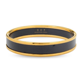 1cm Black - Gold - Small Bileklik
