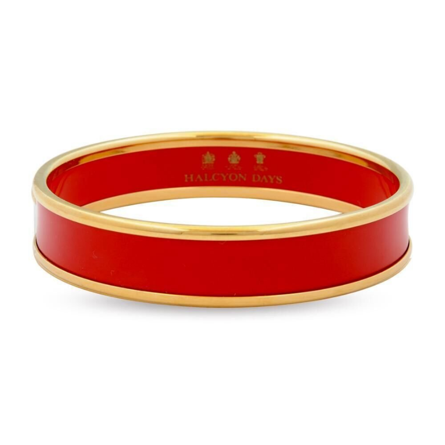 1cm Red - Gold - Small bileklik
