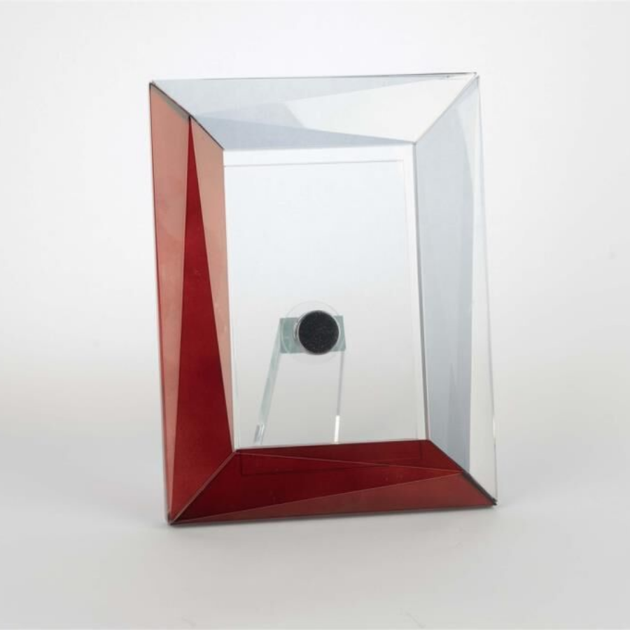 Kristal Kırmızı Füme Çerçeve 23x18cm