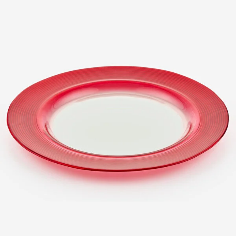Linea Kırmızı Yuvarlak Supla 32 cm