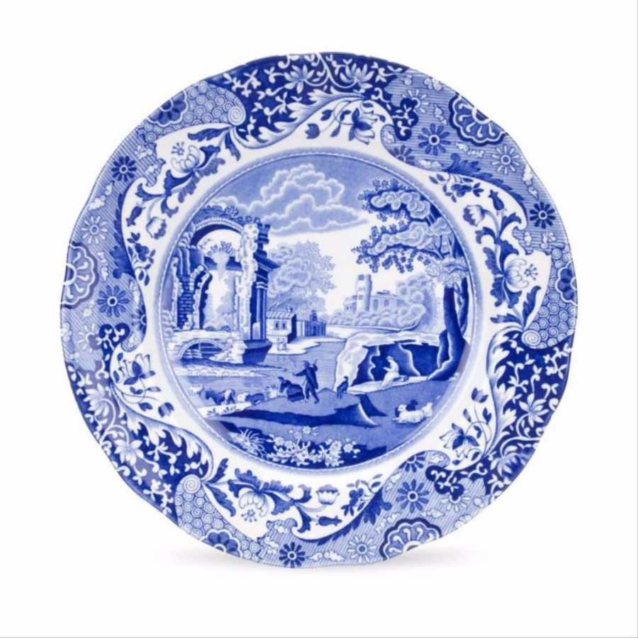 Spode BLI.0120 Blue Italian Pasta tabağı 23cm
