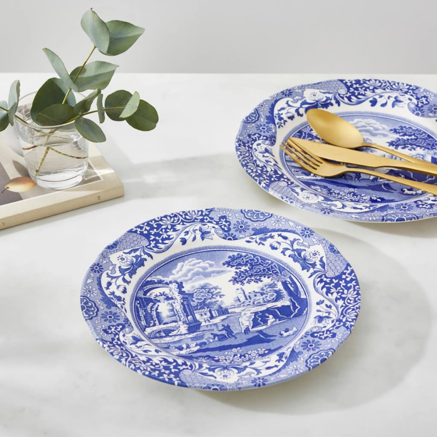 Spode BLI.0120 Blue Italian Pasta tabağı 23cm