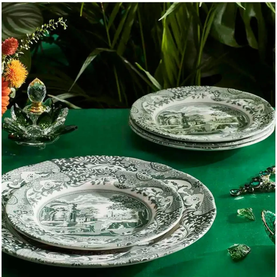 Spode HGI.0140 Heritage Green Italian Pasta tabağı 20cm