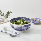 Spode BLI.64800 Blue Italian 29 Cm Yuvarlak salata servis