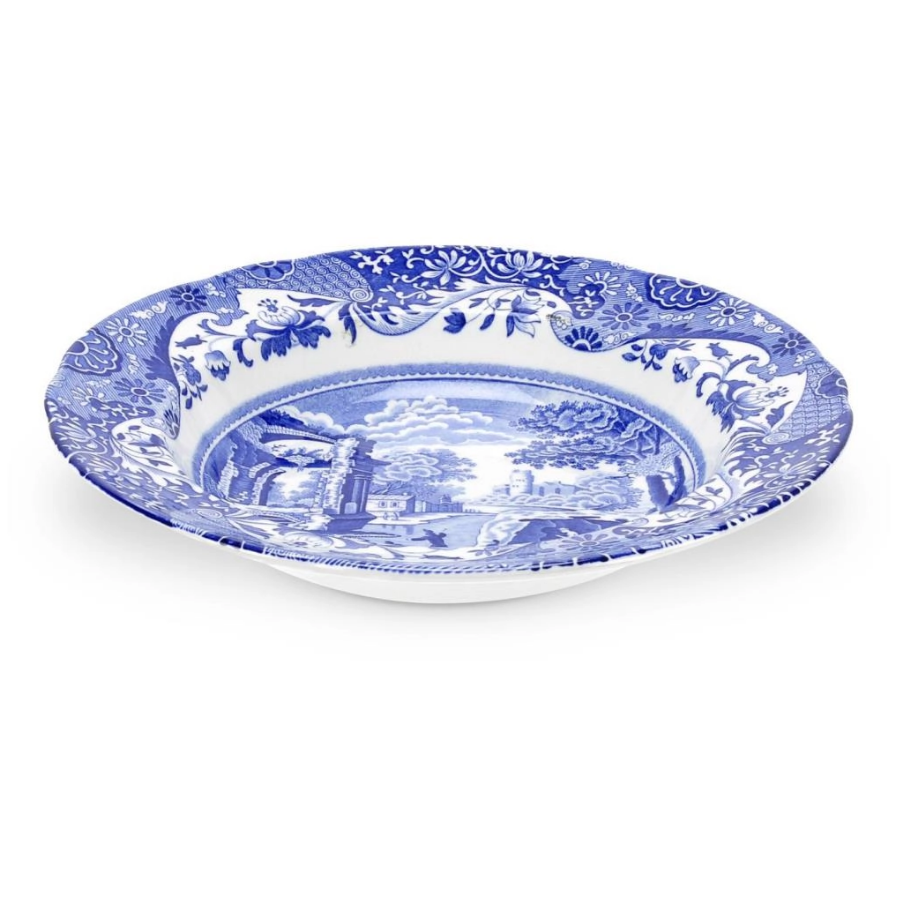Spode BLI.0210 Blue Italian 23 CM Çorba tabağı