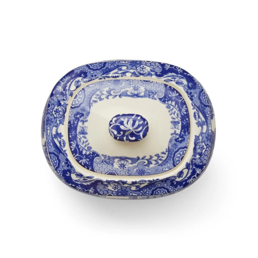 Spode BLI.1630 Blue Italian Şekerlik - kapaklı