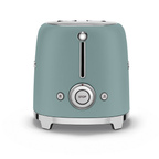 Smeg Tsf01EGmeu 2x1  Mat zümrüt yeşili Ekmek Kızartma Makinası