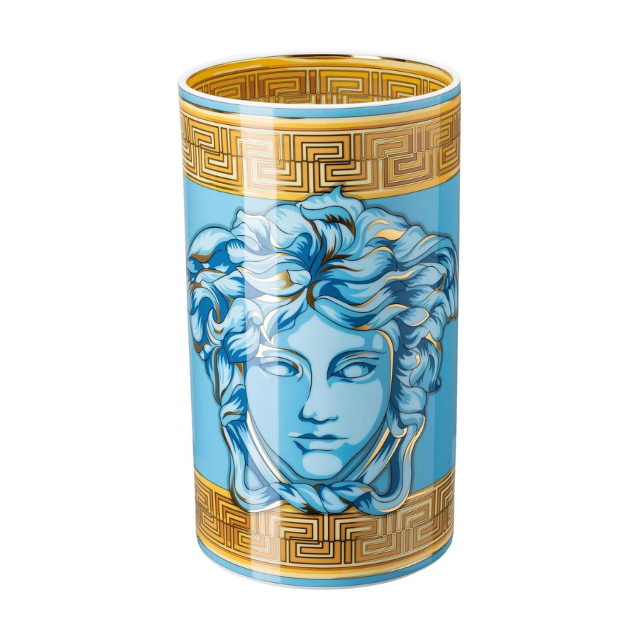 Vazo 30 cm Medusa Amplified Blue Coin