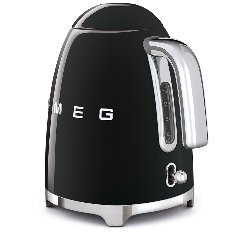 Smeg KLF03BLEU Siyah 2400 W 1.7 lt Çelik Kettle