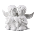 Pair Angels with Heart 12 cm