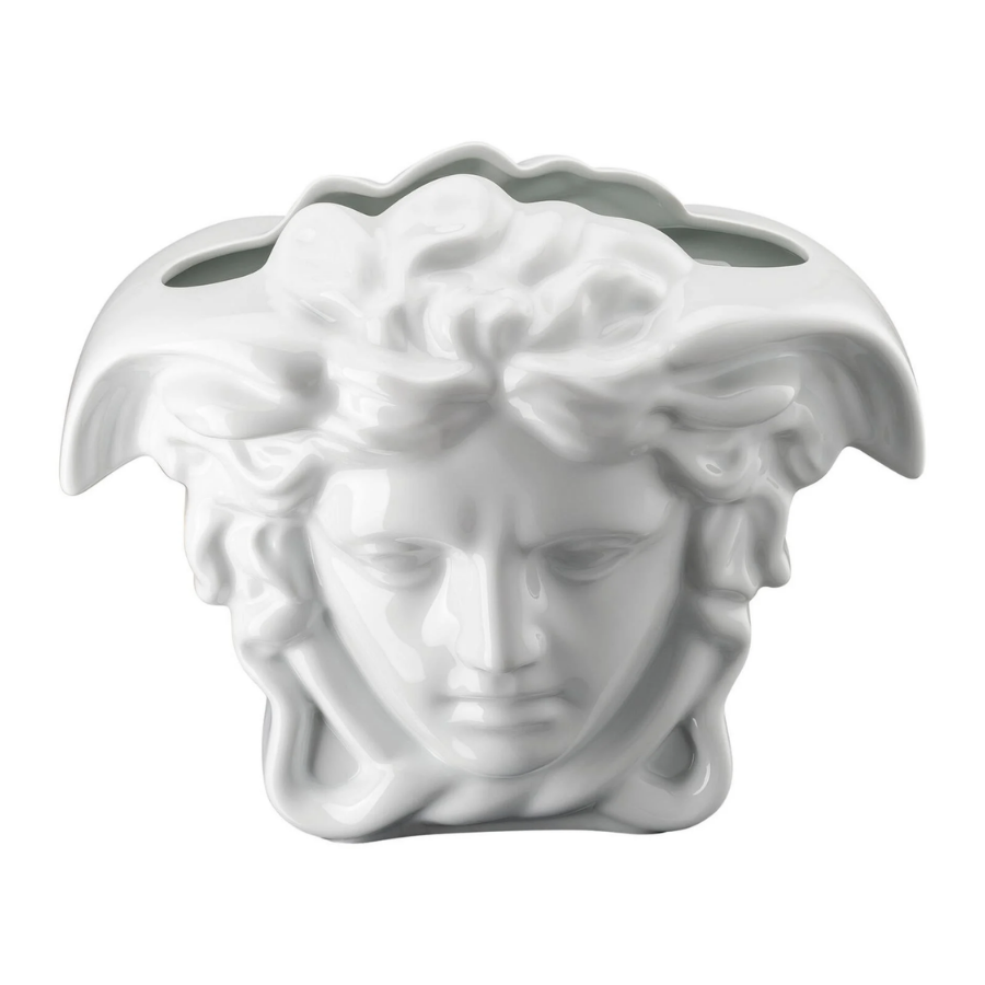 Vazo 30 cm Medusa Grande White