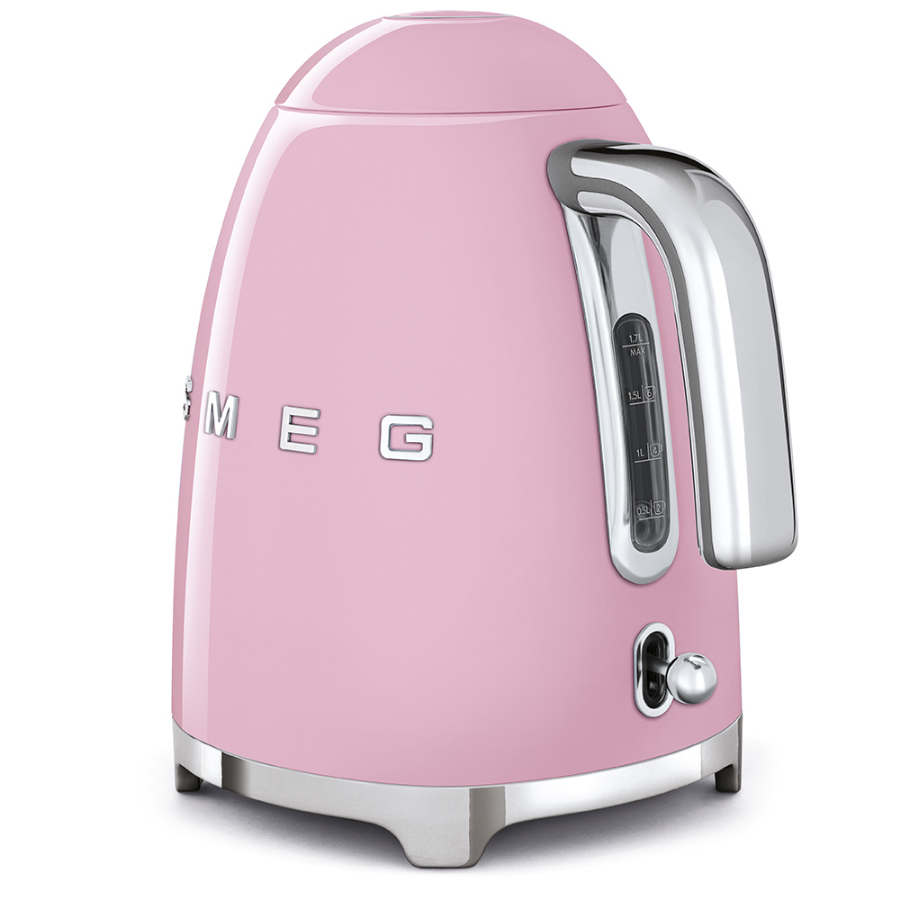 Smeg Klf03Pkeu Pembe Çelik Kettle